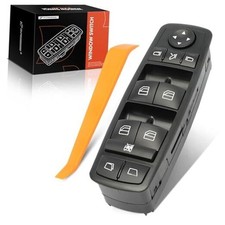 Master Power Window Switch Compatible with Mercedes-Benz W164 W251 R320 Black
