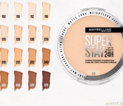Maybelline Super Stay 24h hybrid powder foundation