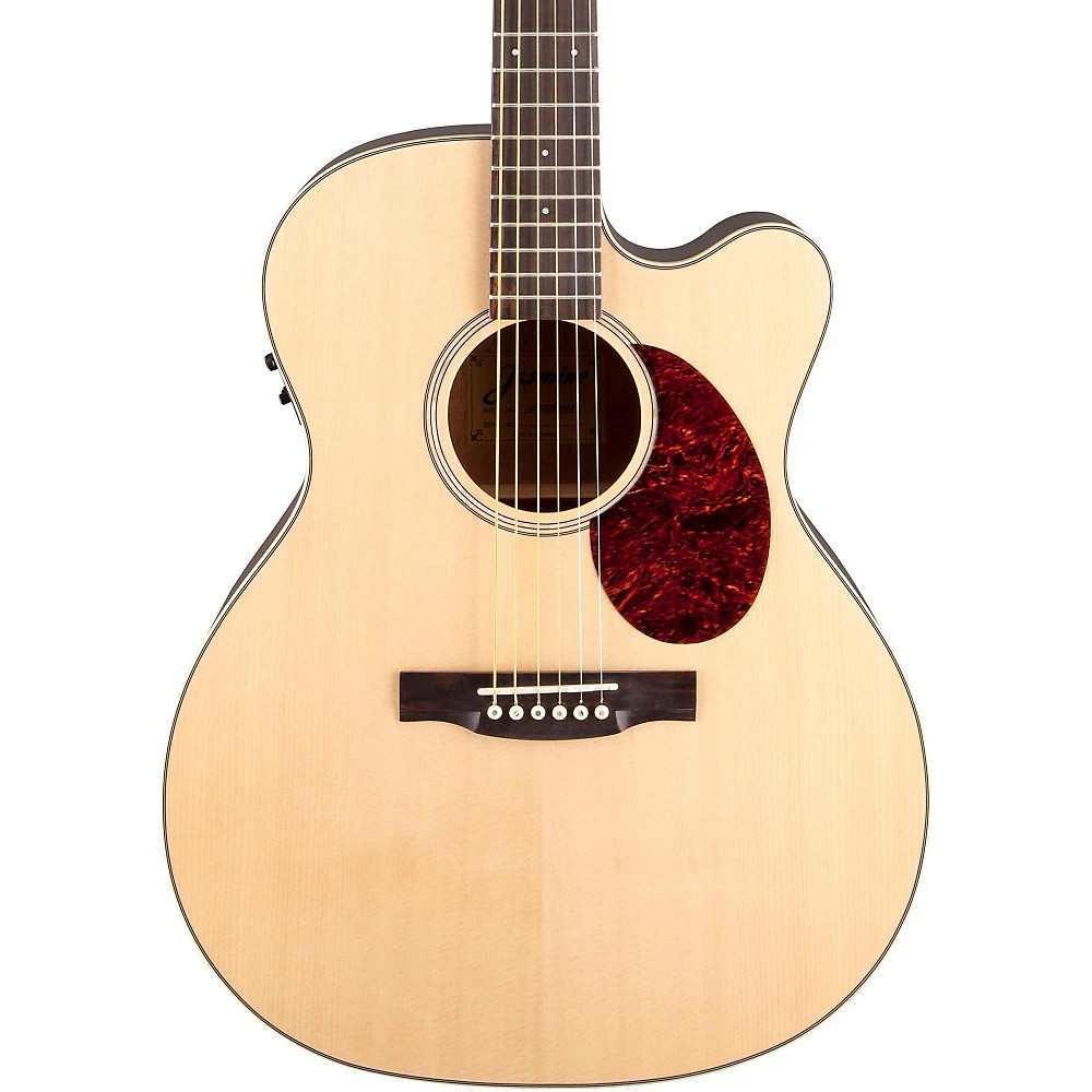 Jasmine JO-37 Solid Top Cutaway Orchestra Acoustic-Electric Guitar Natural 68990₽