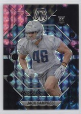 2023 Panini Mosaic Rookies Choice Nebula Prizm 1/1 Jack Campbell #323 1fl4