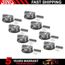 8pcs AJ133 Piston Set w/rings for Jaguar Land Rover 5.0L V8 Supercharged Engine