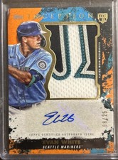 2021 Topps Inception - Autograph Patch Evan White #APC-EW /25
