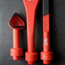Milwaukee AIR-TIP Vacuum Accessory Set 3pc Claw Nozzle Crevice Brush Wet Dry Vac