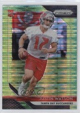 2018 Panini Prizm Rookie Neon Green Pulsar Prizm Justin Watson #273 k6j