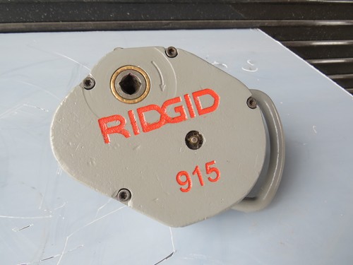 RIDGID 915 Manual Roll Groover,2in- 6 in Max. Pipe Size 1ED99 portable in place