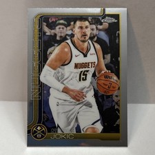 2025-26 Topps Chrome Nikola Jokić #25 Denver Nuggets NBA MVP BUYBACK