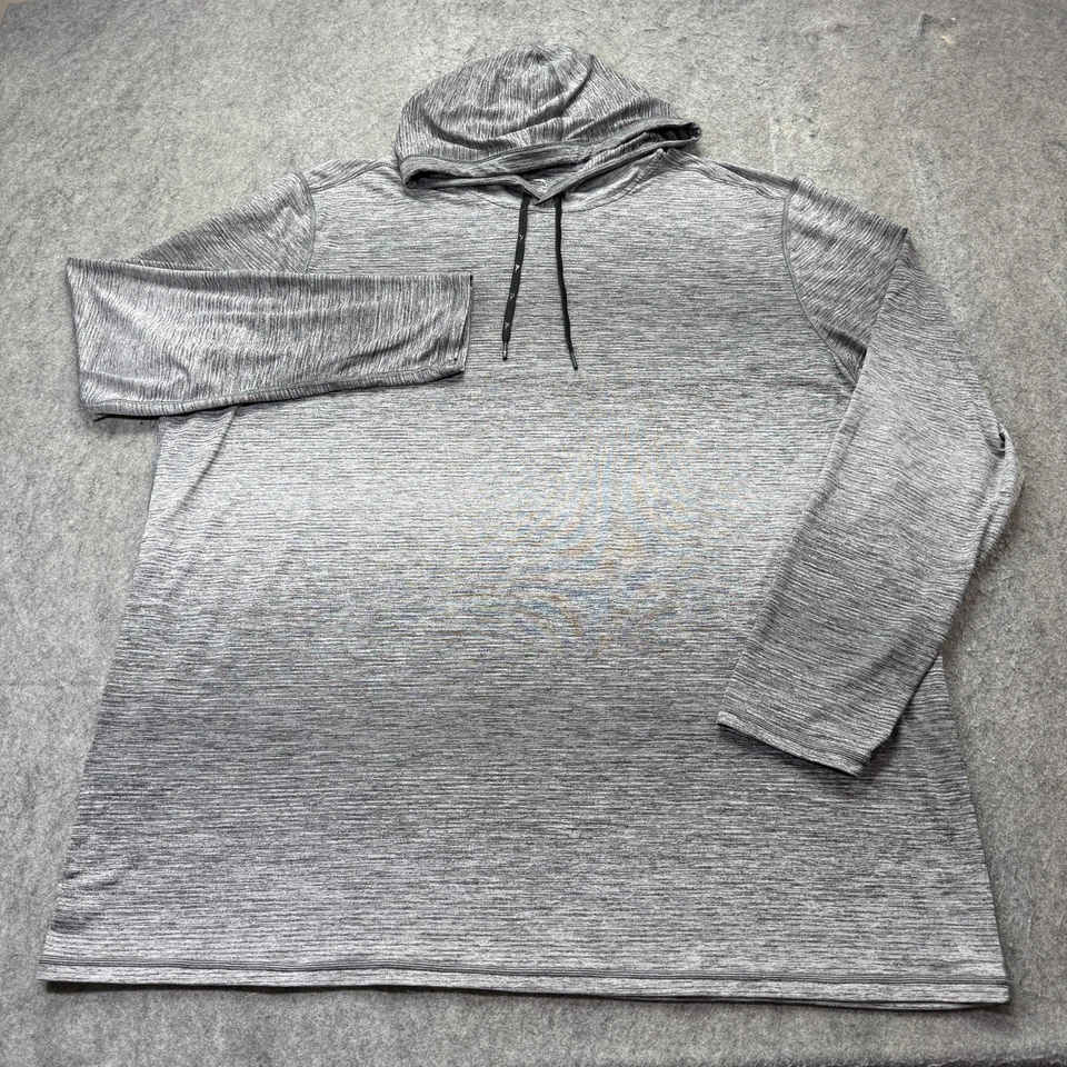 Tommy Bahama Performance Sudadera con Capucha Hombre 3XLT Gris Pullover Elastizado Ligero Foto 2 de 4