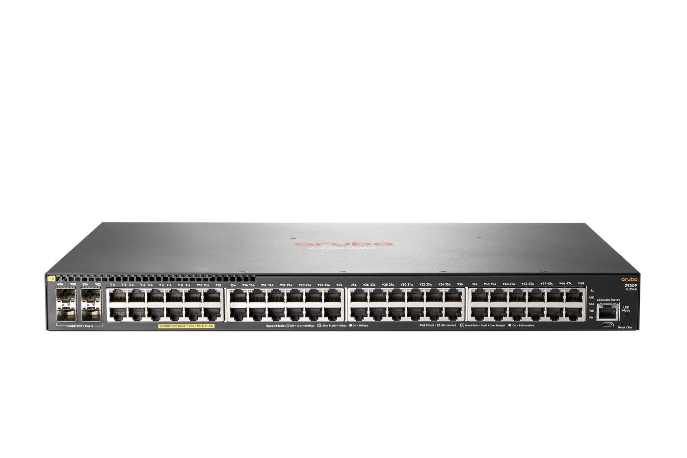 Hewlett Packard Enterprise JL256A#ABB-RFB Aruba 2930F 48G Poe+ 4Sfp+