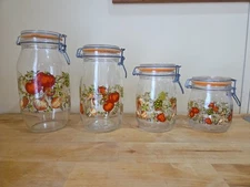 Spice of Life Glass Canister by Corelle/Corning - Assorted Sizes, Your Choice!