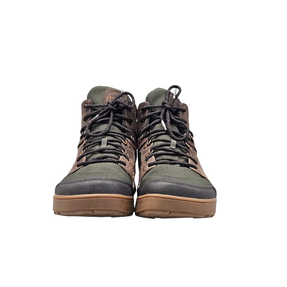 Lems Men's Size 12 M EUC Outlander Evergreen Wide Toe Zero Drop Waterproof Boots - Image 2 of 4