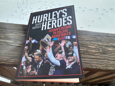 Hurley's Heroes UCONN's Return to College Baskeball Elite signed by Dave Borges