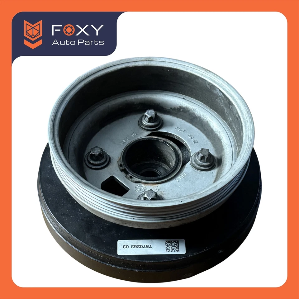 Гармонический балансировщик 08–17 BMW 550i 650i 750i X5 X6 F04 F01 F10 E70 E71 4.4 N63 от оригинального производителя - Изображение 4 из 4