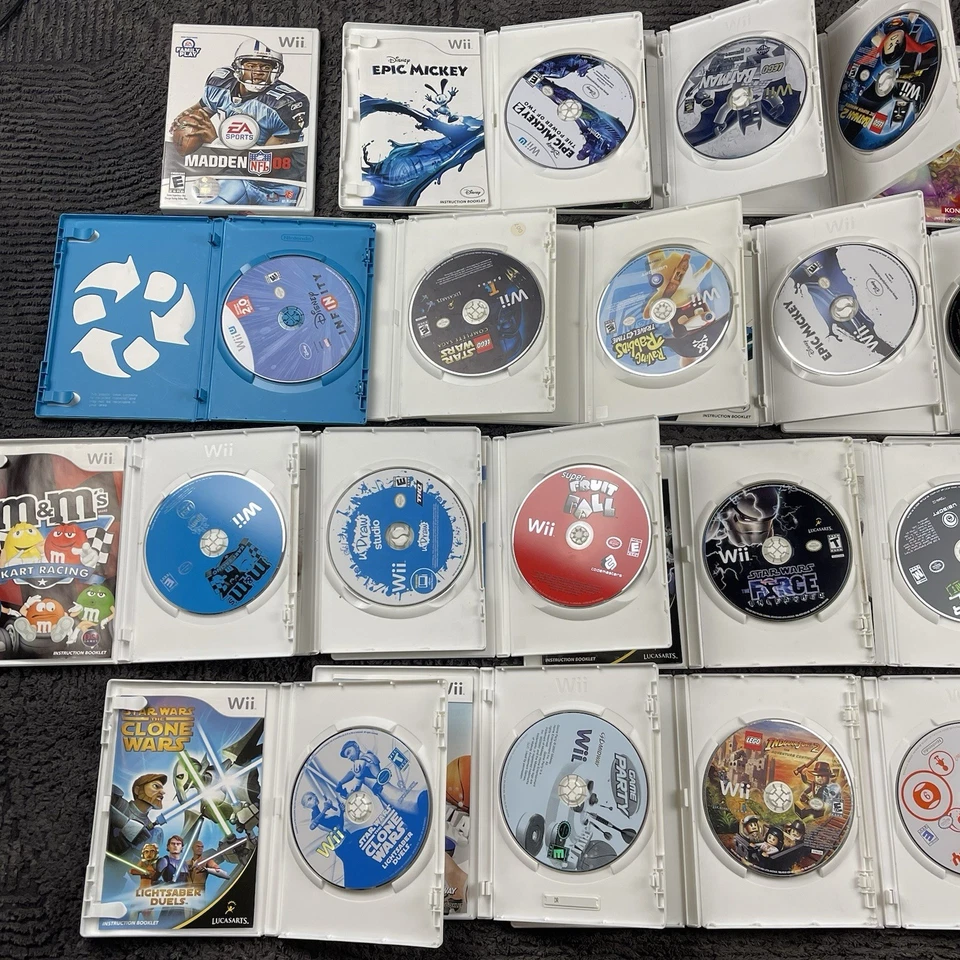 Лот из 23 комплектов игр Nintendo Wii — LEGO, Disney, Star Wars, Party, Racing - Изображение 3 из 4