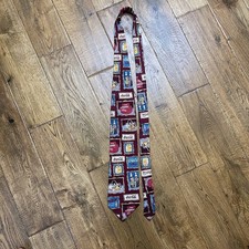 VTG Coca-Cola Vintage All Over Print Novelty Men's Tie