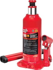 Big Red 10 Ton 20000 Lbs Torin Welded Hydraulic Car Bottle Jack For Auto R...