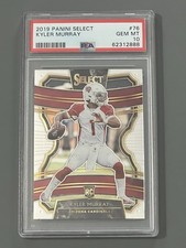 2019 Panini Select Kyler Murray PSA 10 GEM MINT ROOKIE CARD Concourse Level RC. rookie card picture