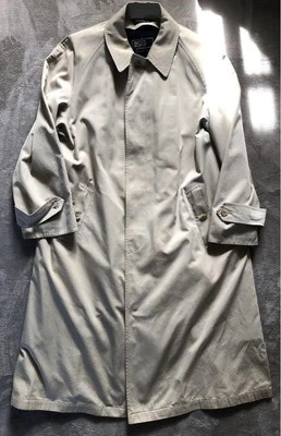 Veste Manteau Trench Polo Ralph Lauren Homme Taille M Laine Doublure - Photo 1/4