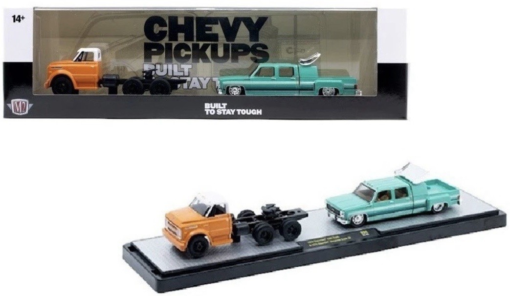 M2 MACHINES '70 CHEVY C60 TRUCK & '74 CHEVY CHEYENNE SUPER 30