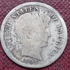 1895 P Barber Dime 10c Nicely Circulated Philadelphia #99510
