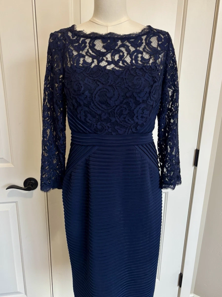 long sleeve lace sheath dress adrianna papell Adrianna Papell Women's Floral Lace Cap-Sleeve Sheath Dress