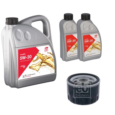 FEBI BILSTEIN Ölfilter 7L Longlife 5W-30 für Nissan Note E11 NE11 1.5 dCi