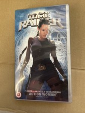 Lara Croft - Tomb Raider VHS 2001 Includes Original Insert, Angelina Jolie