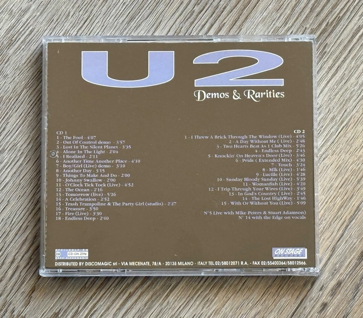 【CD】U2 まとめ売り U2 Rare in Music CDs for sale | eBay UK