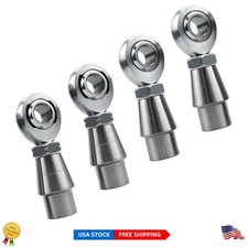 Versatile 5/8” Rod End Kit - 2 Pairs Chromoly Joints for Suspension & Steering