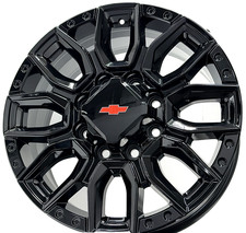 20 Gloss Black Oe Replica Sq9 Wheels Fits 2025 Chevy Silverado 2500 3500 8x180 20 Gloss Black Oe Replica Sq9 Wheels Fits 2025 Chevy Silverado 2500 3500 8x180