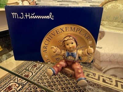 Seltene Hummel Arbeitsmuster Figur  Hum 2089/B  TMK8 Rare