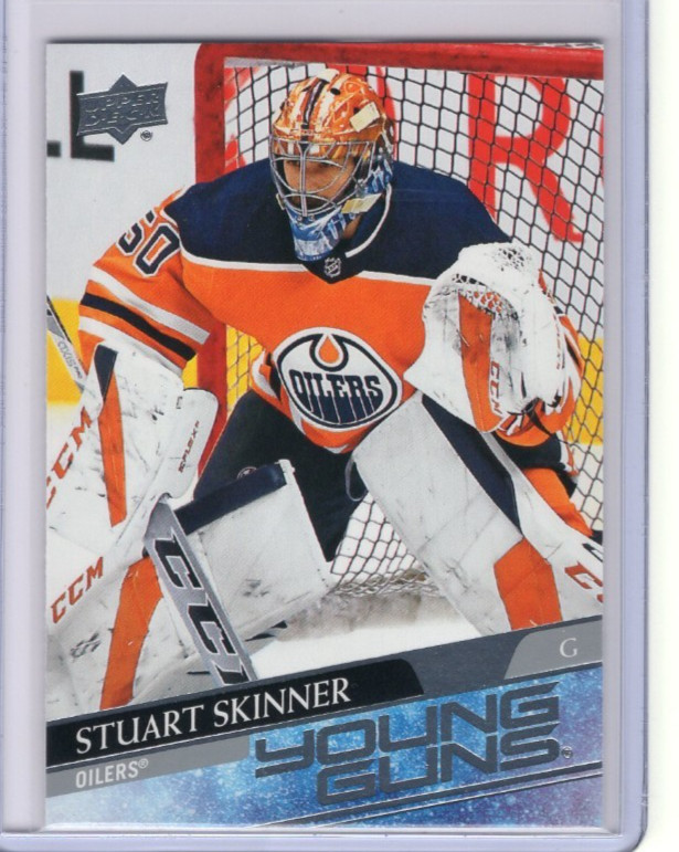 2020-21 Upper Deck Series 2 Hockey Stuart Skinner Young Guns Oilers #496