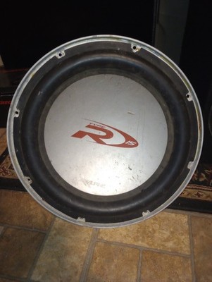 Alpine Type R 15'' Subwoofer For parts Or Repair