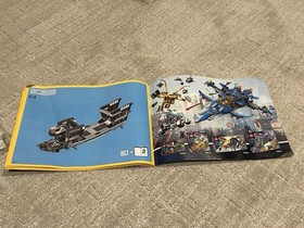 INCOMPLETE Lego 70815 Super Secret Police Dropship (Box, Manual, Bags 2,3,4 & 6)