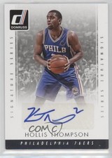 2015-16 Panini Donruss Signature Series Hollis Thompson #SS-HT Auto 1r5