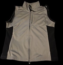 Chaleco softshell Quechua Novadry para mujer | Mediano EE. UU. | Gris Negro | Senderismo al aire libre