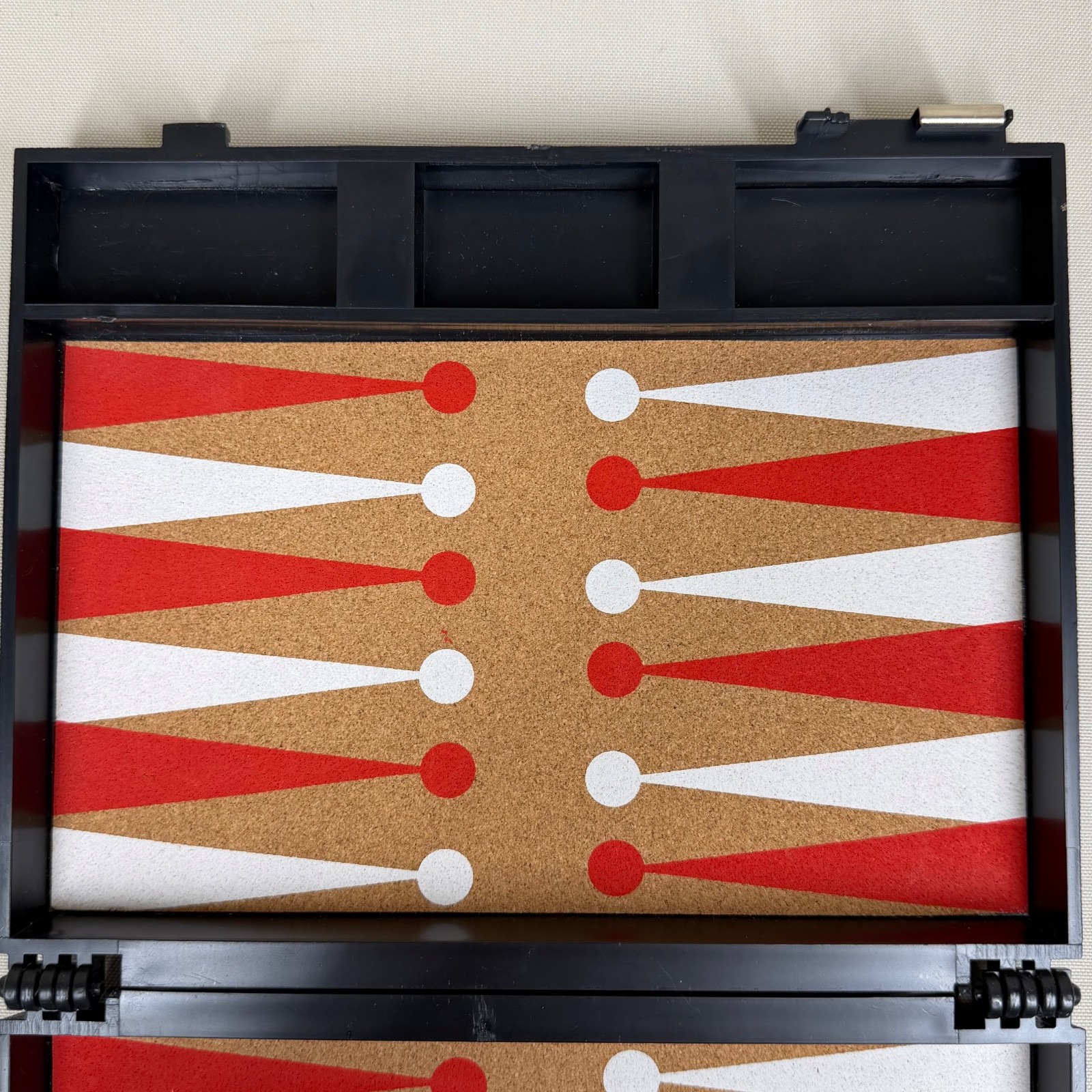 Vintage 1973 Hoi Polloi Travel Backgammon Game Set Complete VERY NICE