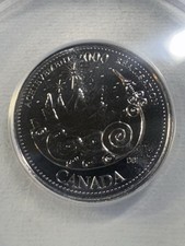 2000 Canada 25 Cents Commemorative Achievement Graded MS 66 by ANACS