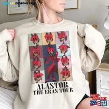 Retro Hazbin Hotel Alastor "The Eras Tour" Unisex Sweater Sweatshirt S-5XL