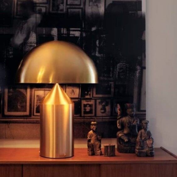 Oluce, Atollo 233 Gold, Vico Magistretti