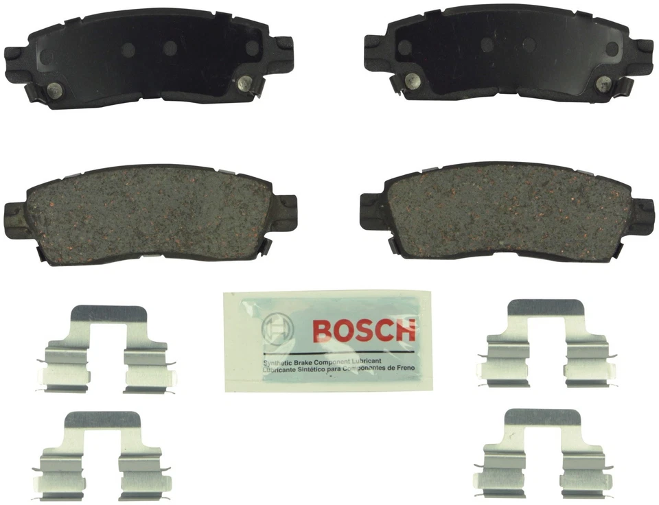 Conjunto de pastilhas de freio a disco Bosch traseira BE883H para 02-19 Chevrolet Traverse Trailblazer - Imagem 3 de 4
