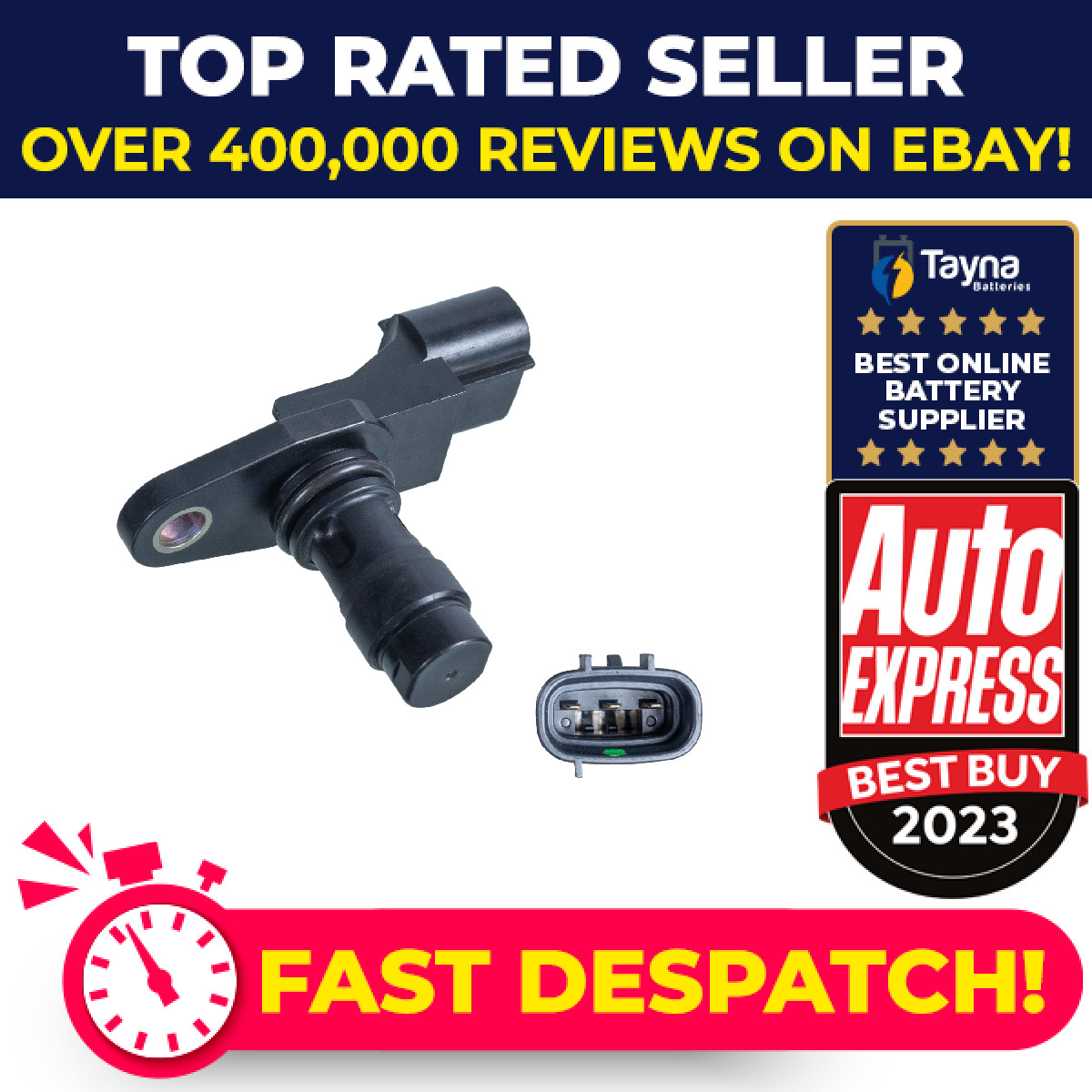 RPM / Crankshaft Sensor fits ISUZU D-MAX Mk2 2.5D 12 to 18 Blue Print 8973121080