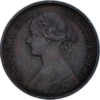 United Kingdom | 1 Farthing Coin | Victoria | Km:747 | 1860 - 1873