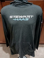 Stewart-Haas Racing Ford Team Issued Large Hoodie Shirt NASCAR Berry Briscoe