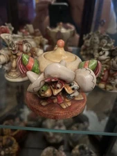 Three Caballeros Harmony Kingdom Trinket Box Piñata Pals