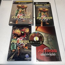 Metroid Prime (Nintendo GameCube, 2004) Complete in Box 100%