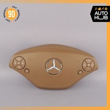 10-14 Mercedes W221 S400 S63 Cl63 Amg Steering Wheel Airbag Air Bag Brown Oem