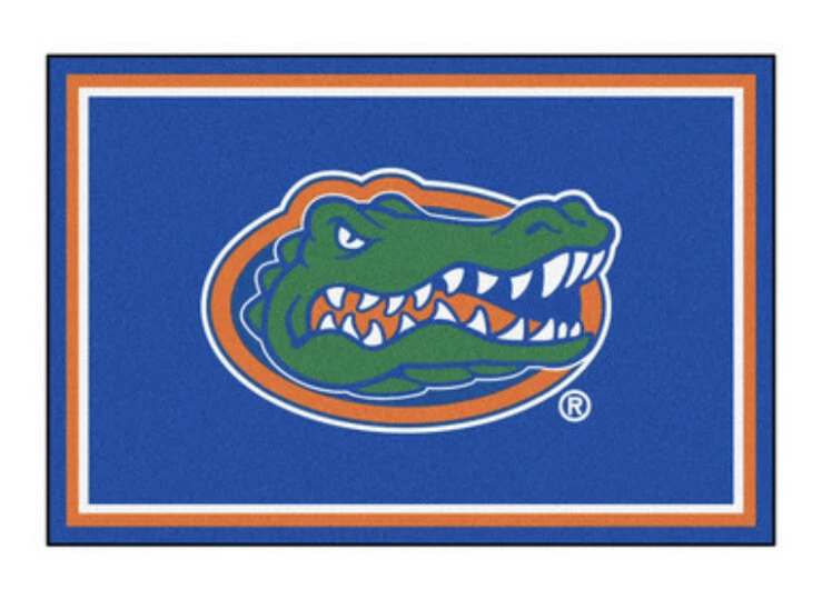 Difícil de Encontrar Florida Gators NCAA - Alfombra 5’ X 3’ Fútbol Universitario Puerta Trasera Día del Juego Fanmats Foto 2 de 4
