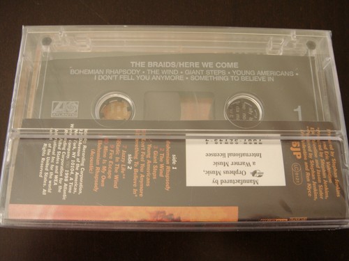 The Braids - Here We Come - AUDIO CASSETTE TAPE, New, Sealed, BG edition, Rare - Picture 2 of 3