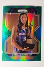 Candace Parker 2022 Panini Prizm WNBA Green Prizm #197 Sparks