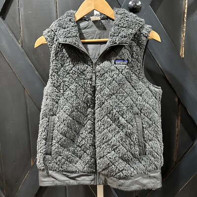 Patagonia Los Gatos Reversible Vest Hooded Full Zip in Gray